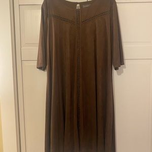 Size 18 suede luxology dress